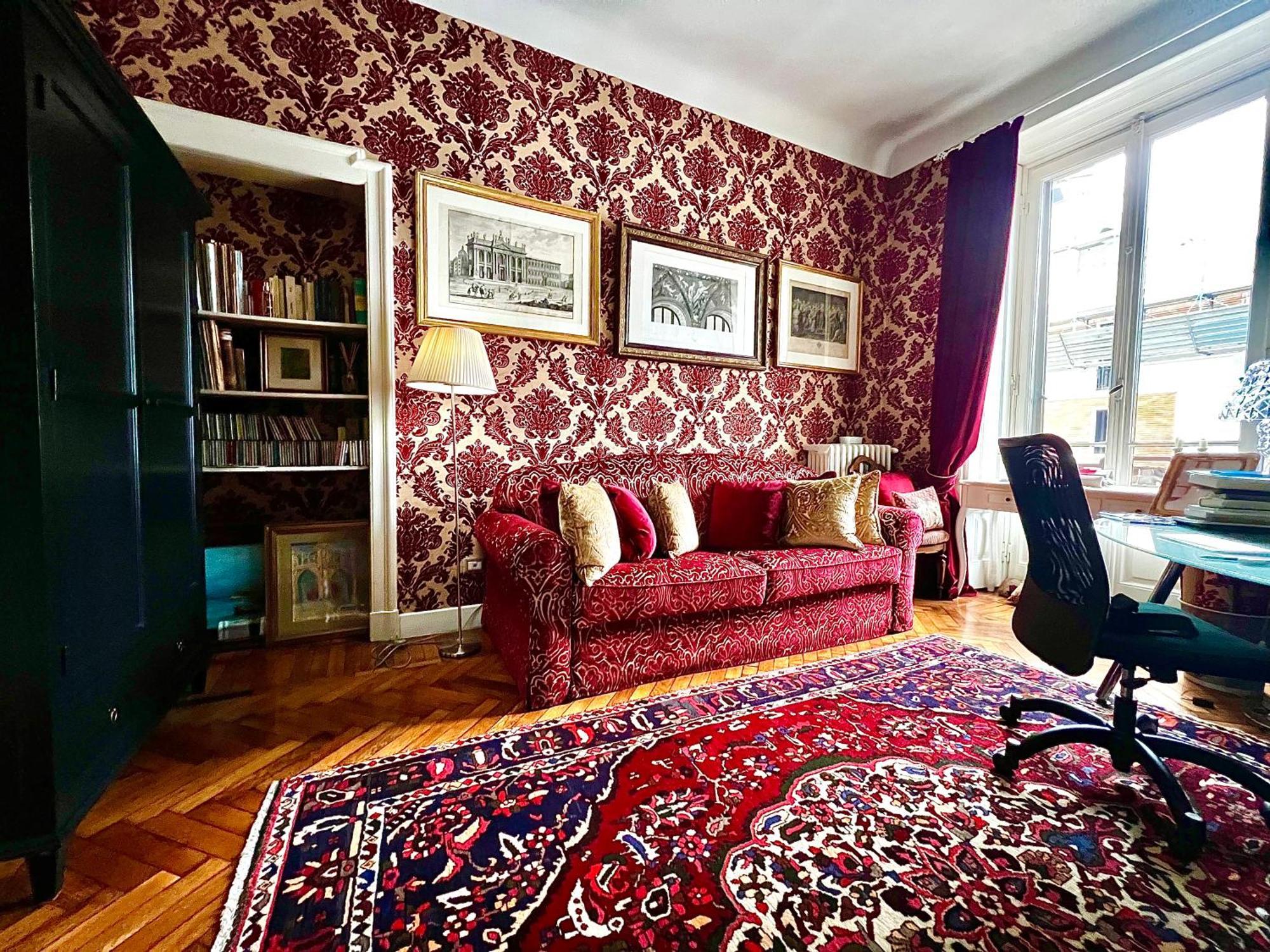 Luxury Room In Central Art Nouveau Building Next To Metro Station Milán Exterior foto