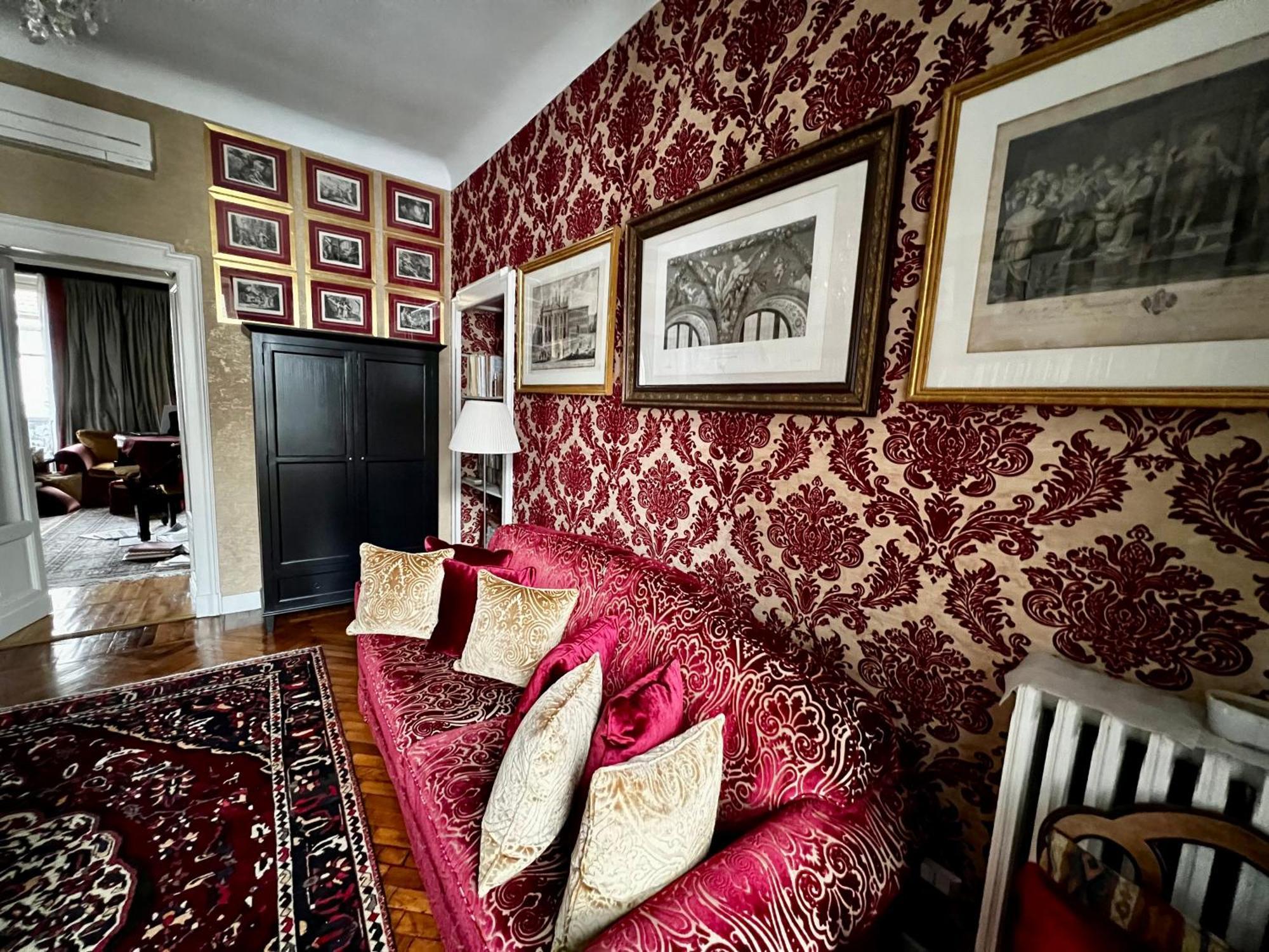 Luxury Room In Central Art Nouveau Building Next To Metro Station Milán Exterior foto